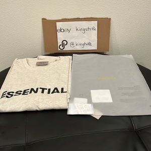 Fear of God Oatmeal Short Sleeve Shirt